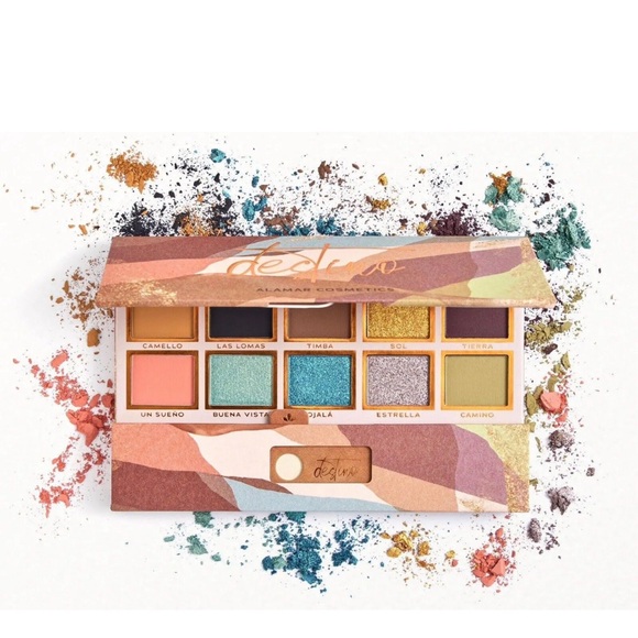 BRAND NEW DESTINO EYESHADOW PALETTE, 10 Shades with Different Finishes, 11g - Picture 2 of 6